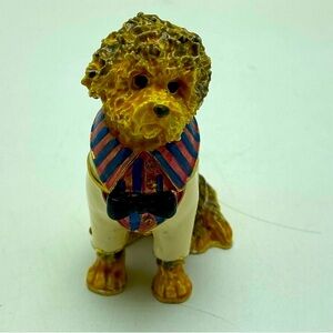 Jere Labradoodle With Shirt Trinket Box
